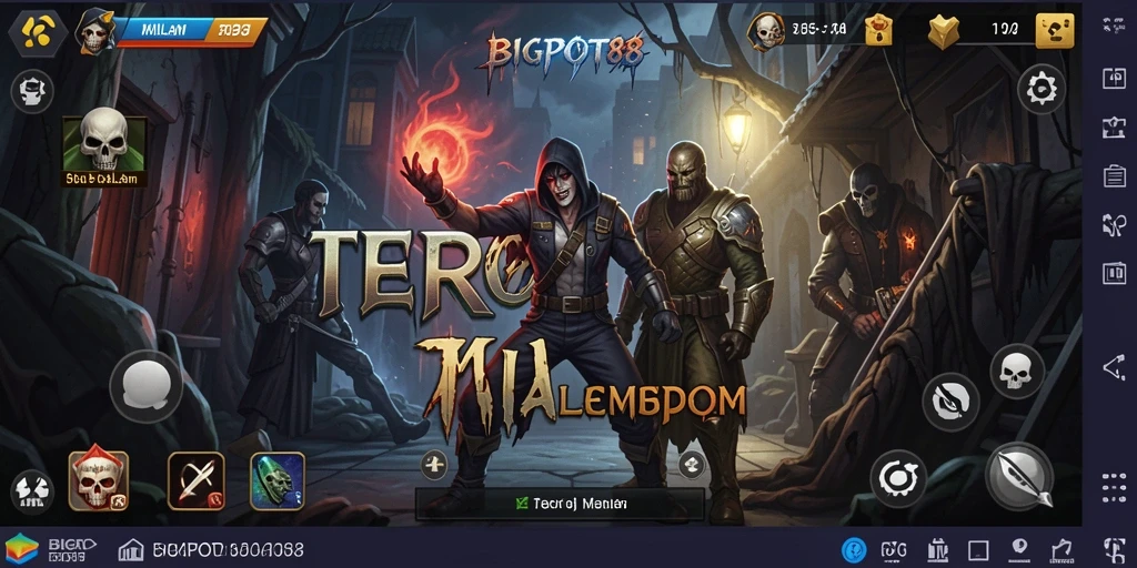 Tangkap momen mencekam saat Anda menjelajahi kegelapan di BIGPOT88.