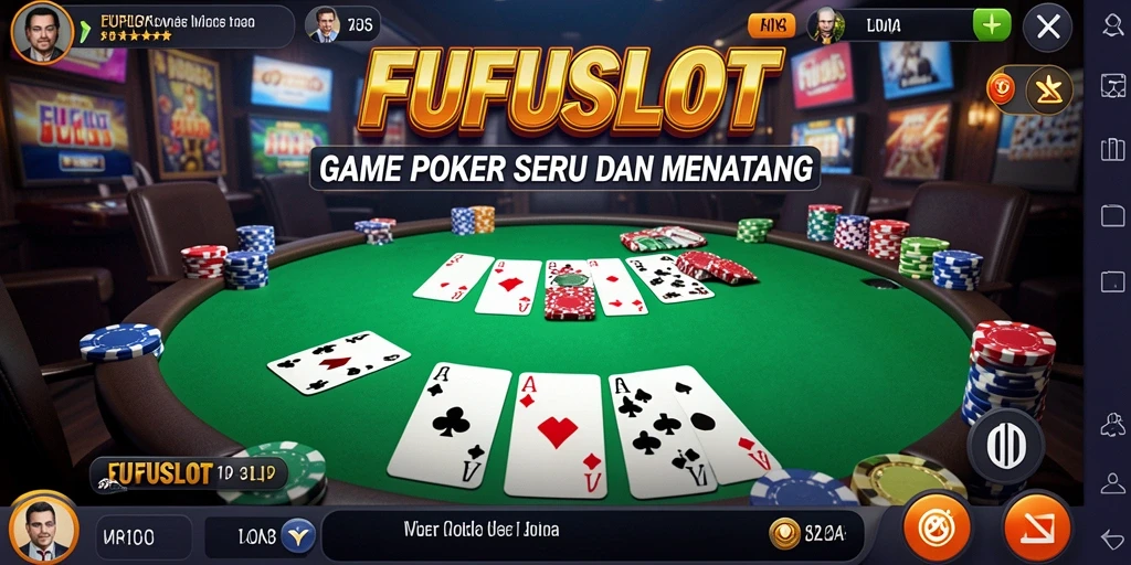 Tampilan antarmuka gameplay FUFUSLOT yang menarik dan penuh aksi.