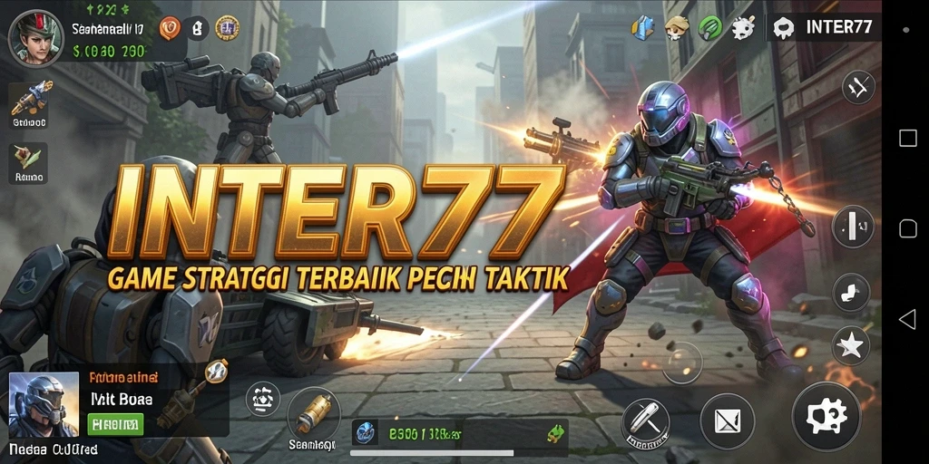 Tampilan gameplay menarik dari INTER77 yang menantang taktik permainan.