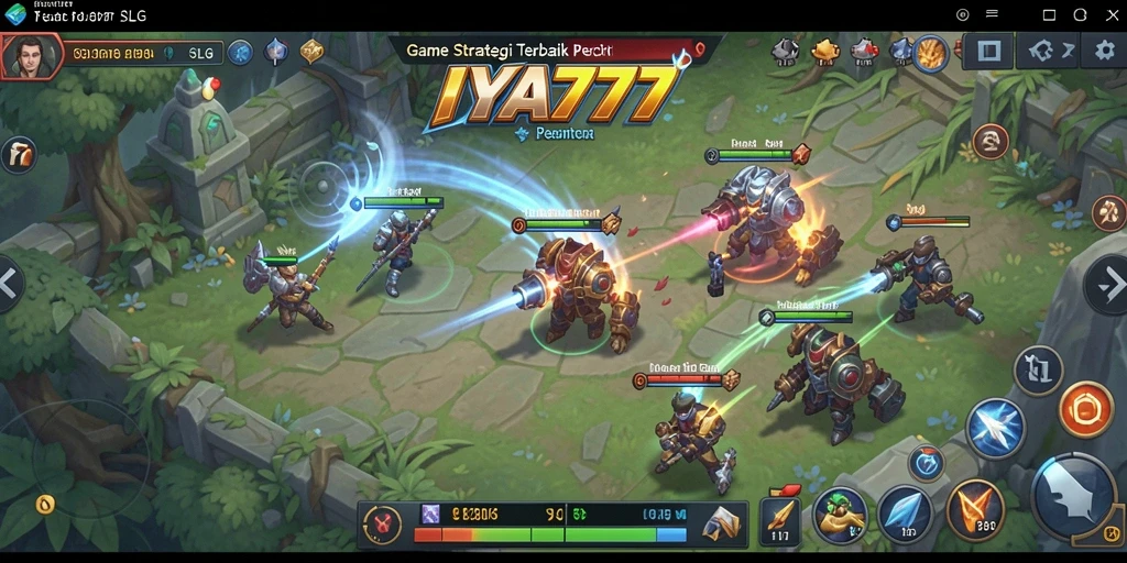 Screenshot gameplay menarik dari IYA777 yang menunjukkan strategi pertempuran.