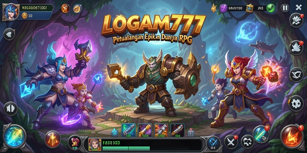 Tampilan RPG yang menakjubkan dengan gameplay yang seru.