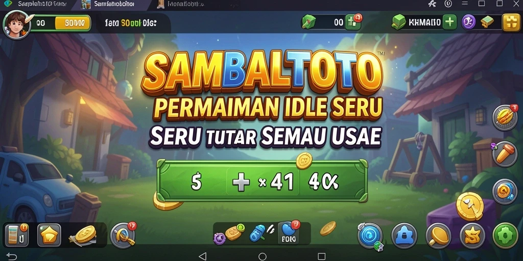 Tampilan gameplay <strong>SAMBALTOTO</strong> yang menarik dan sederhana.