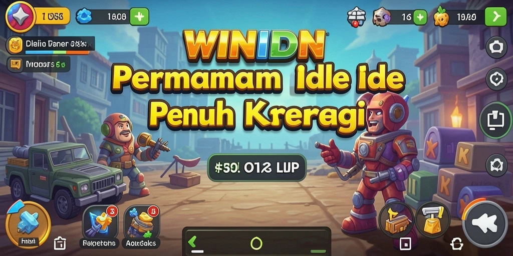 Tampilan gameplay WINIDN yang menarik dan menenangkan.